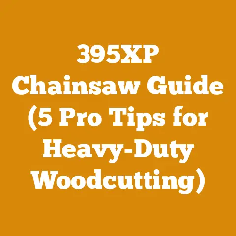 395XP Chainsaw Guide (5 Pro Tips for Heavy-Duty Woodcutting)