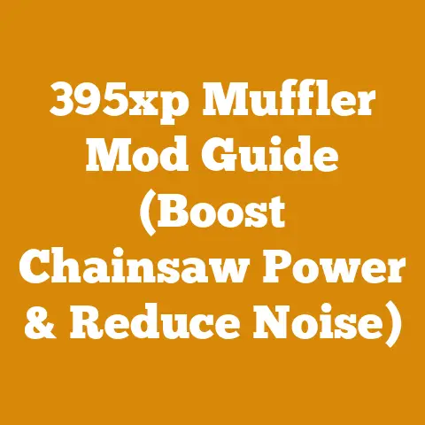 395xp Muffler Mod Guide (Boost Chainsaw Power & Reduce Noise)