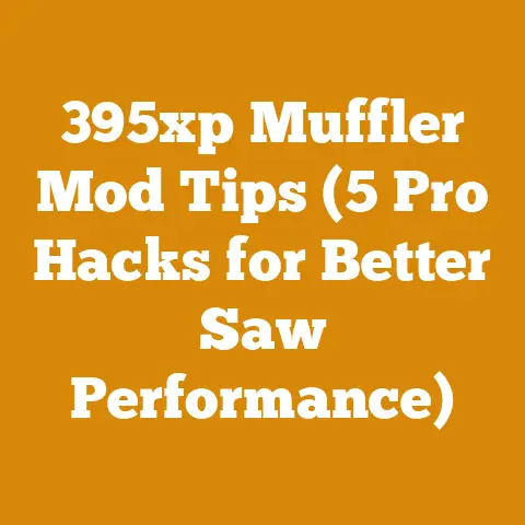 395xp Muffler Mod Tips (5 Pro Hacks for Better Saw Performance)