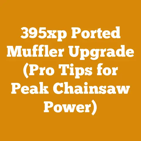 395xp Ported Muffler Upgrade (Pro Tips for Peak Chainsaw Power)