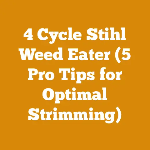 4 Cycle Stihl Weed Eater (5 Pro Tips for Optimal Strimming)
