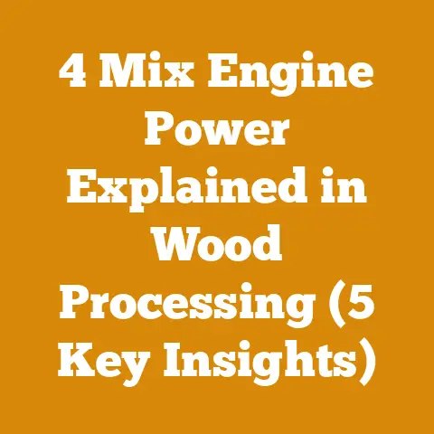 4 Mix Engine Power Explained in Wood Processing (5 Key Insights)