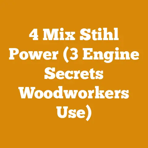 4 Mix Stihl Power (3 Engine Secrets Woodworkers Use)