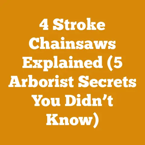 4 Stroke Chainsaws Explained (5 Arborist Secrets You Didn’t Know)