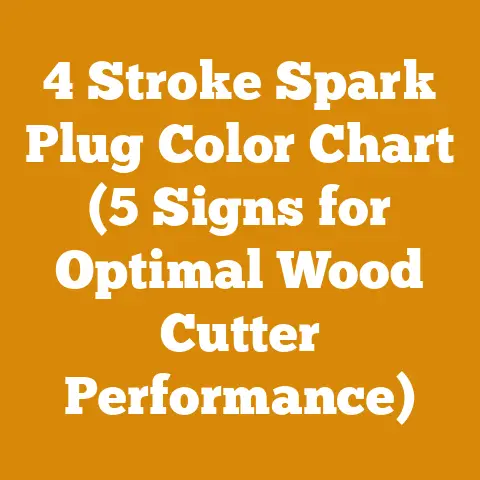 4 Stroke Spark Plug Color Chart (5 Signs for Optimal Wood Cutter Performance)