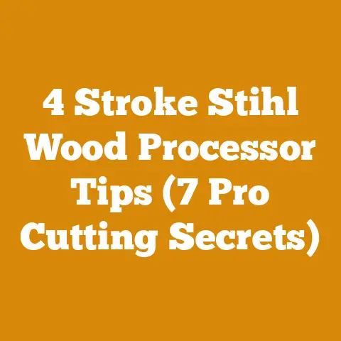 4 Stroke Stihl Wood Processor Tips (7 Pro Cutting Secrets)