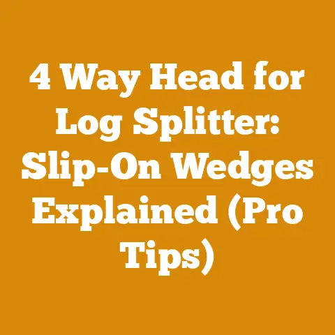 4 Way Head for Log Splitter: Slip-On Wedges Explained (Pro Tips)