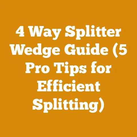 4 Way Splitter Wedge Guide (5 Pro Tips for Efficient Splitting)