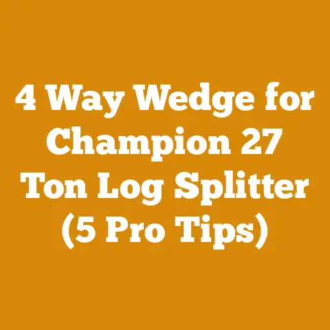 4 Way Wedge for Champion 27 Ton Log Splitter (5 Pro Tips)