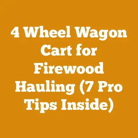 4 Wheel Wagon Cart for Firewood Hauling (7 Pro Tips Inside)