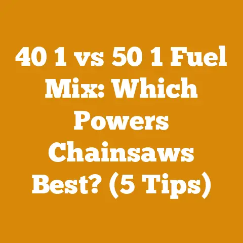 40 1 vs 50 1 Fuel Mix: Which Powers Chainsaws Best? (5 Tips)