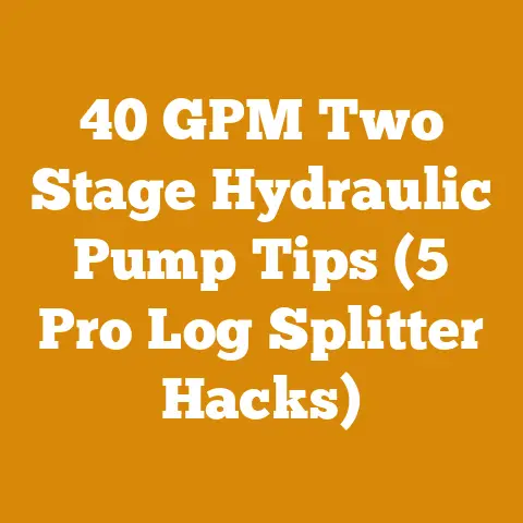 40 GPM Two Stage Hydraulic Pump Tips (5 Pro Log Splitter Hacks)