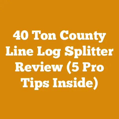 40 Ton County Line Log Splitter Review (5 Pro Tips Inside)