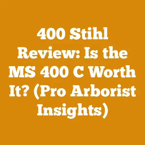 400 Stihl Review: Is the MS 400 C Worth It? (Pro Arborist Insights)
