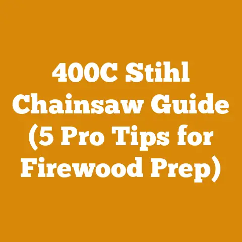 400C Stihl Chainsaw Guide (5 Pro Tips for Firewood Prep)