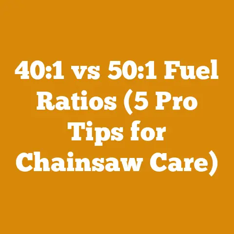 40:1 vs 50:1 Fuel Ratios (5 Pro Tips for Chainsaw Care)