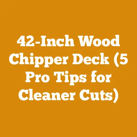 42-Inch Wood Chipper Deck (5 Pro Tips for Cleaner Cuts)