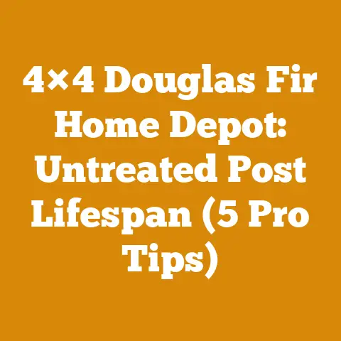 4×4 Douglas Fir Home Depot: Untreated Post Lifespan (5 Pro Tips)