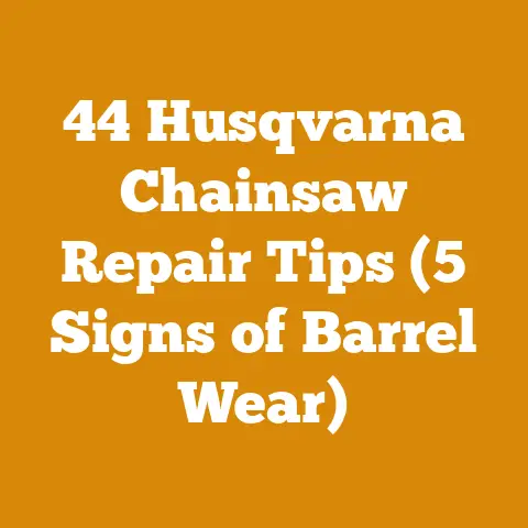 44 Husqvarna Chainsaw Repair Tips (5 Signs of Barrel Wear)