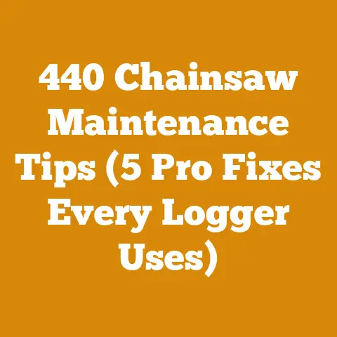 440 Chainsaw Maintenance Tips (5 Pro Fixes Every Logger Uses)