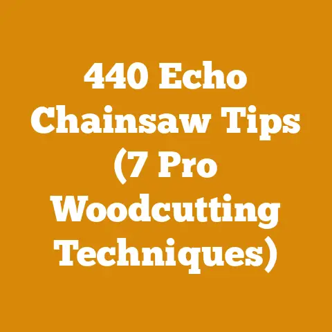 440 Echo Chainsaw Tips (7 Pro Woodcutting Techniques)