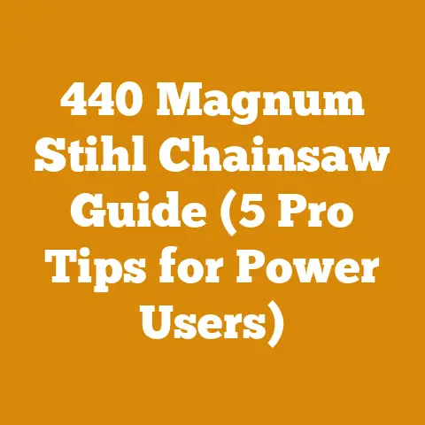 440 Magnum Stihl Chainsaw Guide (5 Pro Tips for Power Users)
