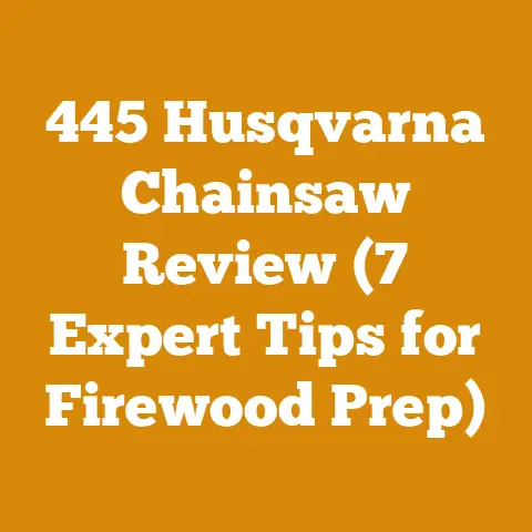 445 Husqvarna Chainsaw Review (7 Expert Tips for Firewood Prep)