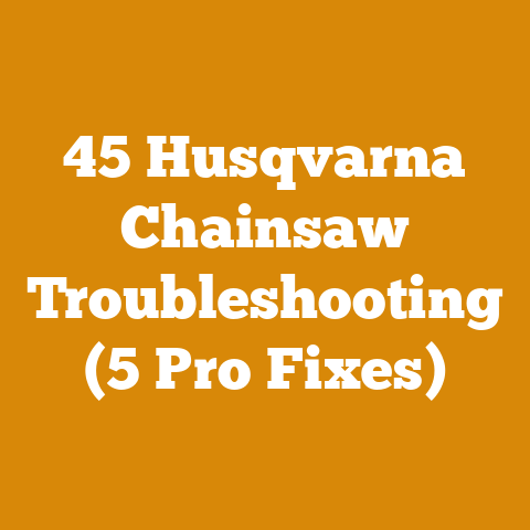 45 Husqvarna Chainsaw Troubleshooting (5 Pro Fixes)