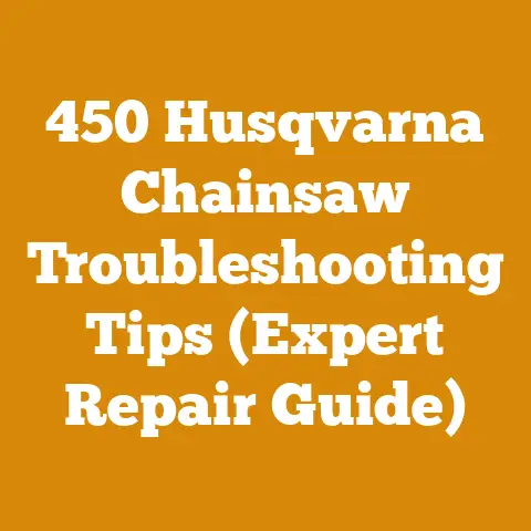 450 Husqvarna Chainsaw Troubleshooting Tips (Expert Repair Guide)