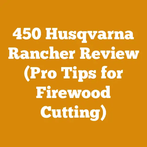 450 Husqvarna Rancher Review (Pro Tips for Firewood Cutting)