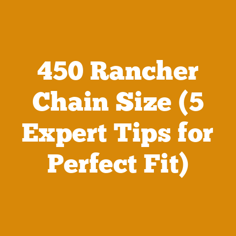 450 Rancher Chain Size (5 Expert Tips for Perfect Fit)
