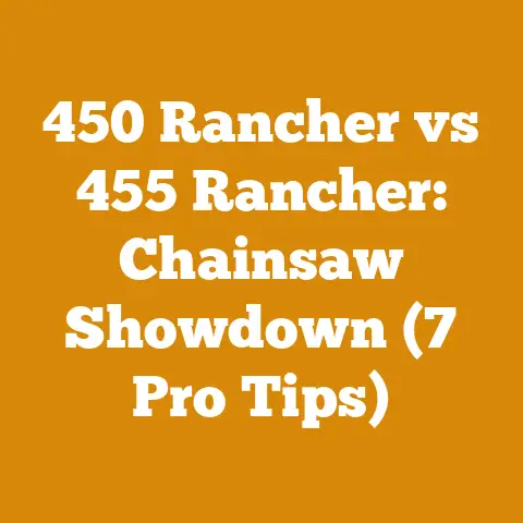 450 Rancher vs 455 Rancher: Chainsaw Showdown (7 Pro Tips)