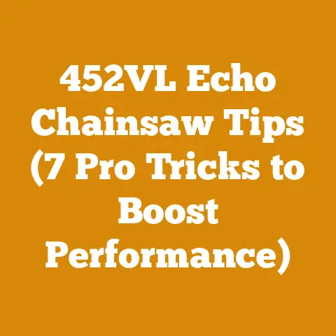 452VL Echo Chainsaw Tips (7 Pro Tricks to Boost Performance)