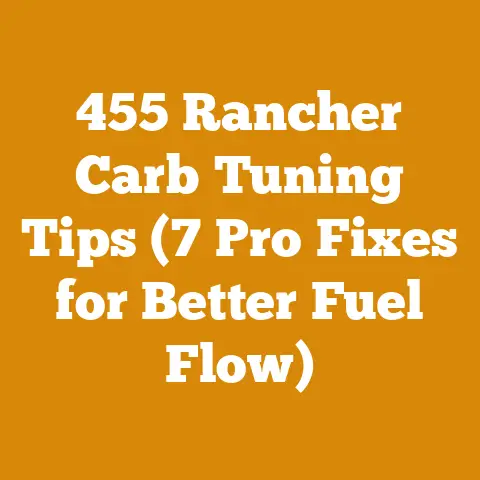 455 Rancher Carb Tuning Tips (7 Pro Fixes for Better Fuel Flow)