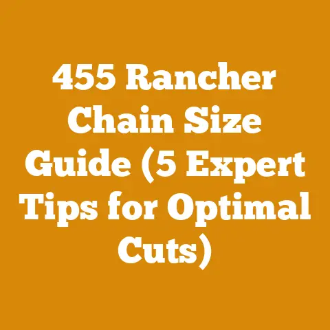 455 Rancher Chain Size Guide (5 Expert Tips for Optimal Cuts)