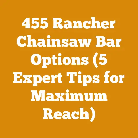 455 Rancher Chainsaw Bar Options (5 Expert Tips for Maximum Reach)