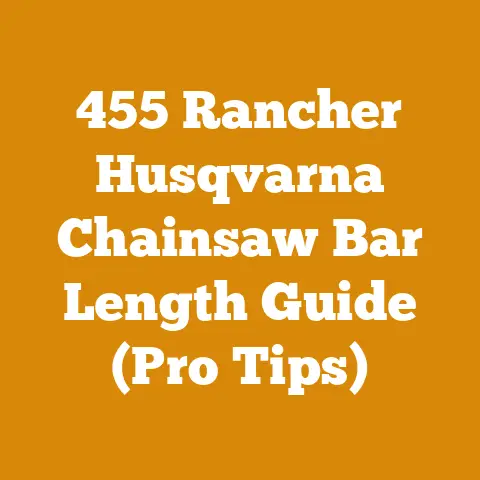 455 Rancher Husqvarna Chainsaw Bar Length Guide (Pro Tips)
