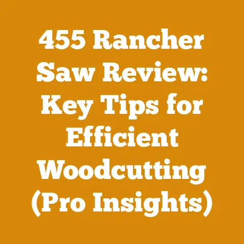 455 Rancher Saw Review: Key Tips for Efficient Woodcutting (Pro Insights)
