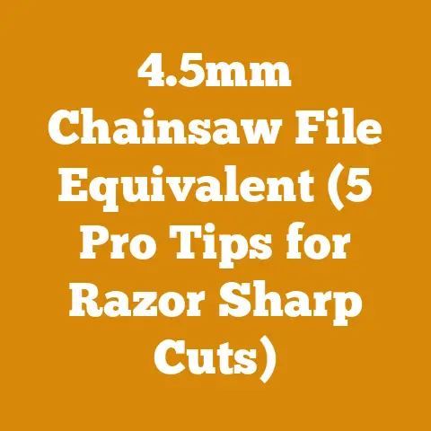 4.5mm Chainsaw File Equivalent (5 Pro Tips for Razor Sharp Cuts)