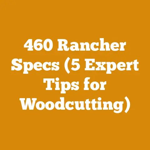 460 Rancher Specs (5 Expert Tips for Woodcutting)