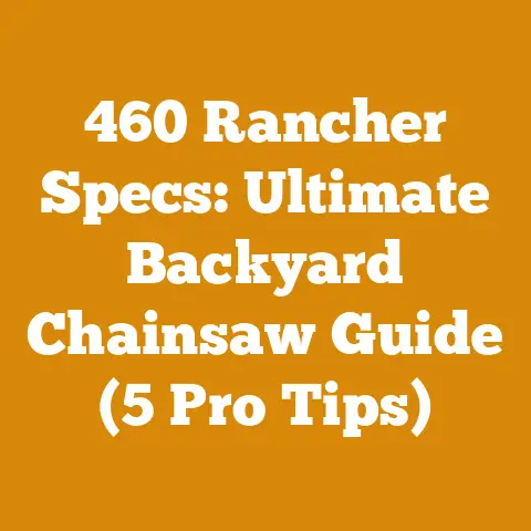 460 Rancher Specs: Ultimate Backyard Chainsaw Guide (5 Pro Tips)