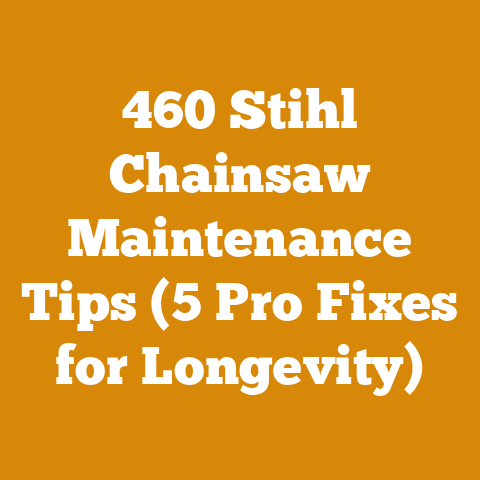 460 Stihl Chainsaw Maintenance Tips (5 Pro Fixes for Longevity)