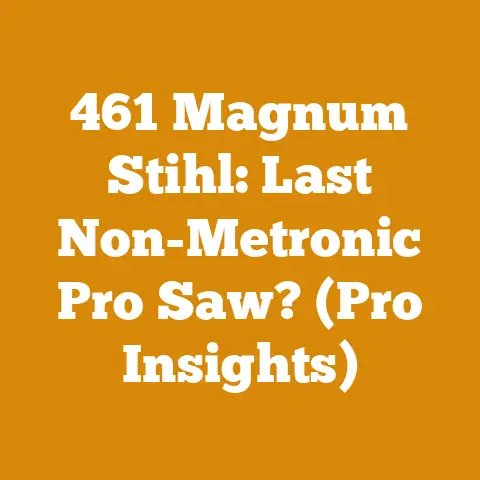 461 Magnum Stihl: Last Non-Metronic Pro Saw? (Pro Insights)