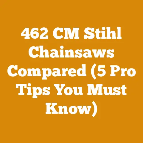 462 CM Stihl Chainsaws Compared (5 Pro Tips You Must Know)