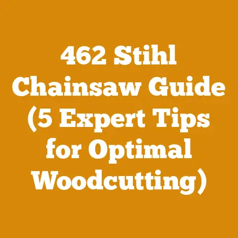 462 Stihl Chainsaw Guide (5 Expert Tips for Optimal Woodcutting)