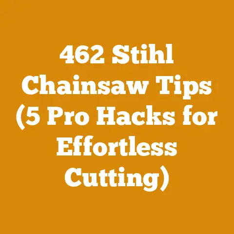 462 Stihl Chainsaw Tips (5 Pro Hacks for Effortless Cutting)