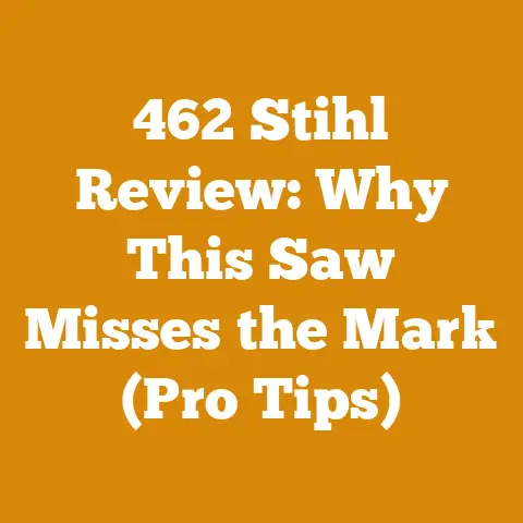 462 Stihl Review: Why This Saw Misses the Mark (Pro Tips)