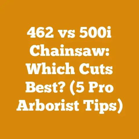 462 vs 500i Chainsaw: Which Cuts Best? (5 Pro Arborist Tips)