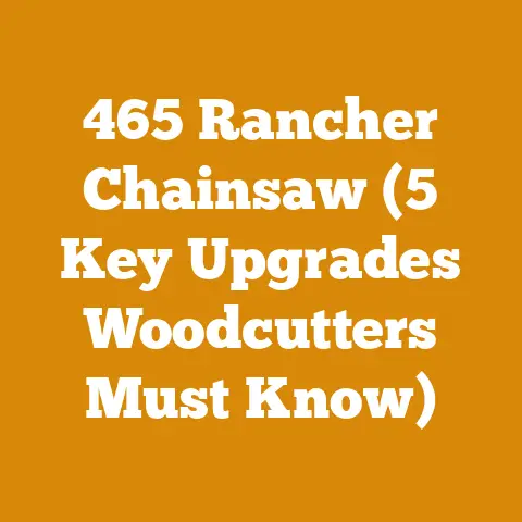 465 Rancher Chainsaw (5 Key Upgrades Woodcutters Must Know)