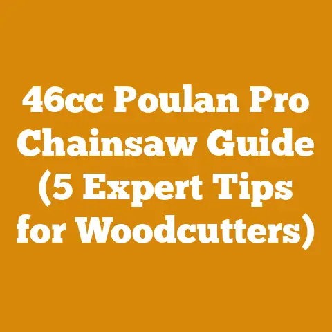 46cc Poulan Pro Chainsaw Guide (5 Expert Tips for Woodcutters)